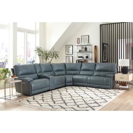 6-Piece Power Reclining Sectional Sofa