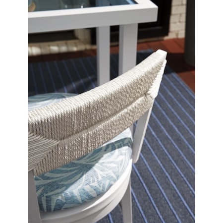 Outdoor Swivel Counter-Height Stool