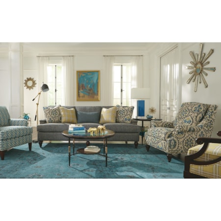 Chair w/ Brass Nails