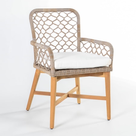 Outdoor Upholstered Dining Chair