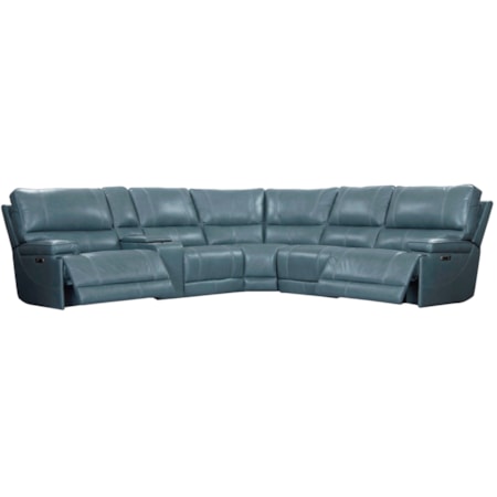6-Piece Power Reclining Sectional Sofa