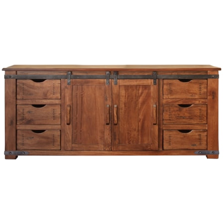 70" 6-Drawer TV Stand