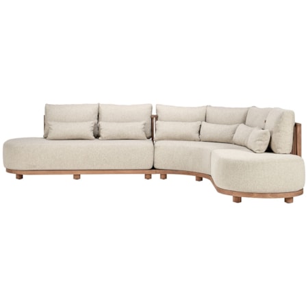 3-Piece Outdoor Sectional