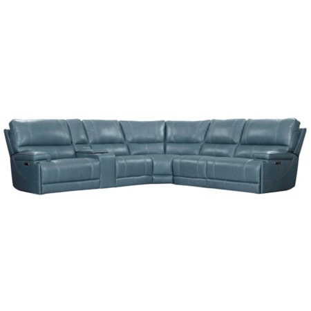 6-Piece Power Reclining Sectional Sofa