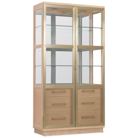 6-Drawer Display Cabinet