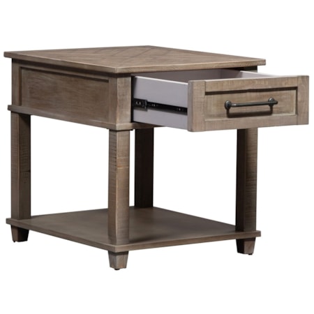 Rectangular End Table