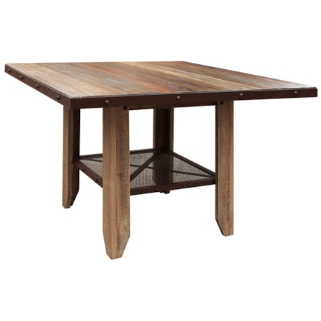 53" Counter Height Dining Table