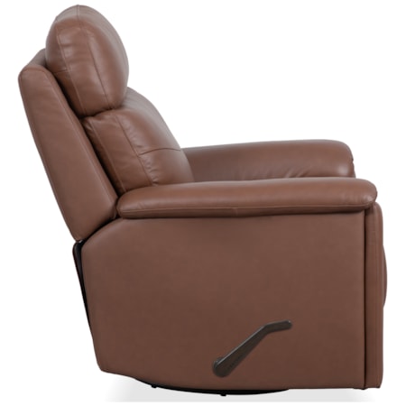 Refined Swivel Gliding Recliner