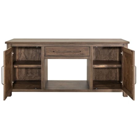 Electric Fireplace Console