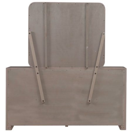 6-Drawer Dresser and Mirror