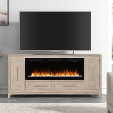 80 Inch Fireplace Tv Console