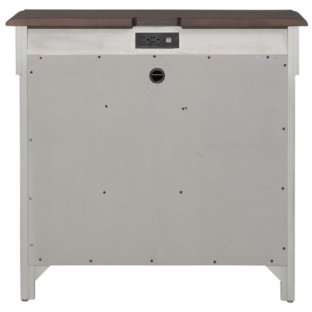 3-Drawer Bedside Chest