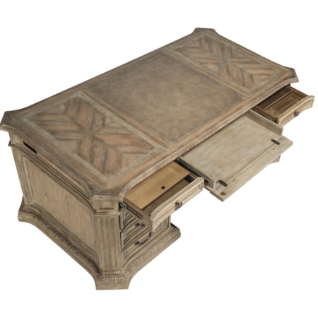 7-Drawer Executive Desk