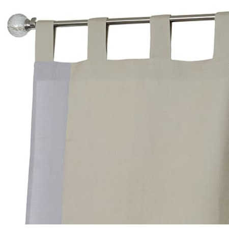 Harlow Gray Tab Top 84