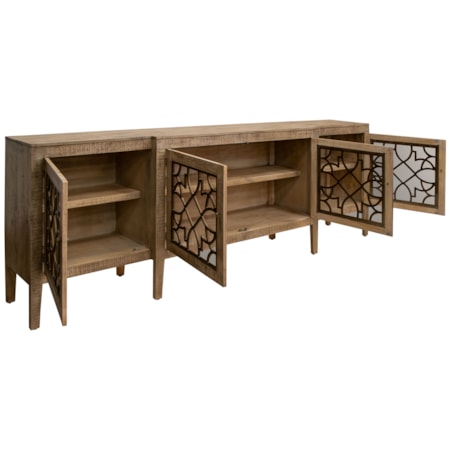 4-Door Console Table