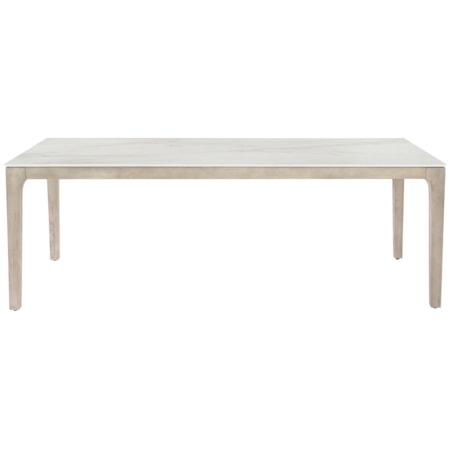 85" Rect. Outdoor Dining Table w/Dekton Top