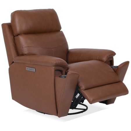 Refined Power Swivel Gliding Recliner