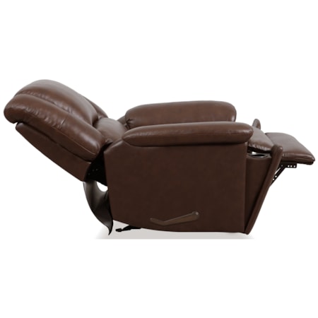 Plush Gliding Recliner