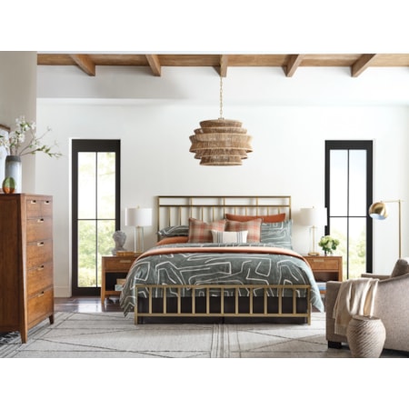 King Metal Bed Package