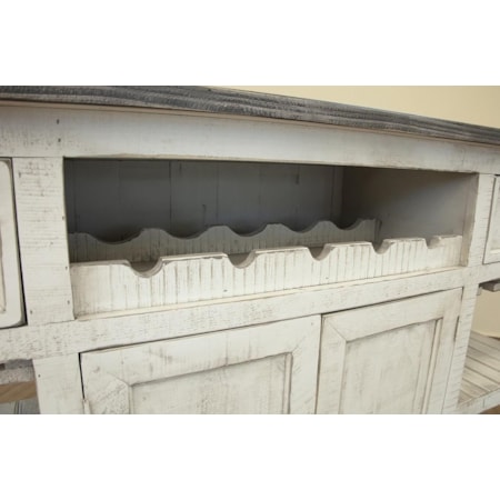 Bar with 2 Drawers and 2 Doors