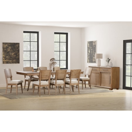 Farmhouse 9 Peice Dining Set