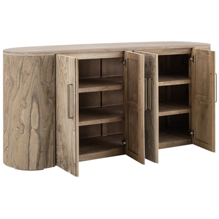 4-Door Storage Console