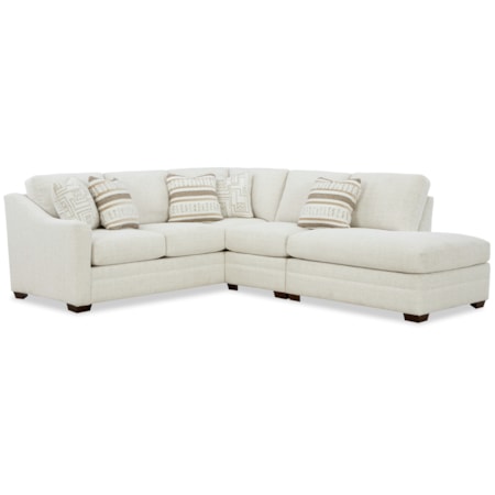 Customizable 3-Piece Sectional Sofa