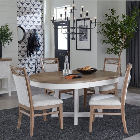 5-Piece Round Dining Set