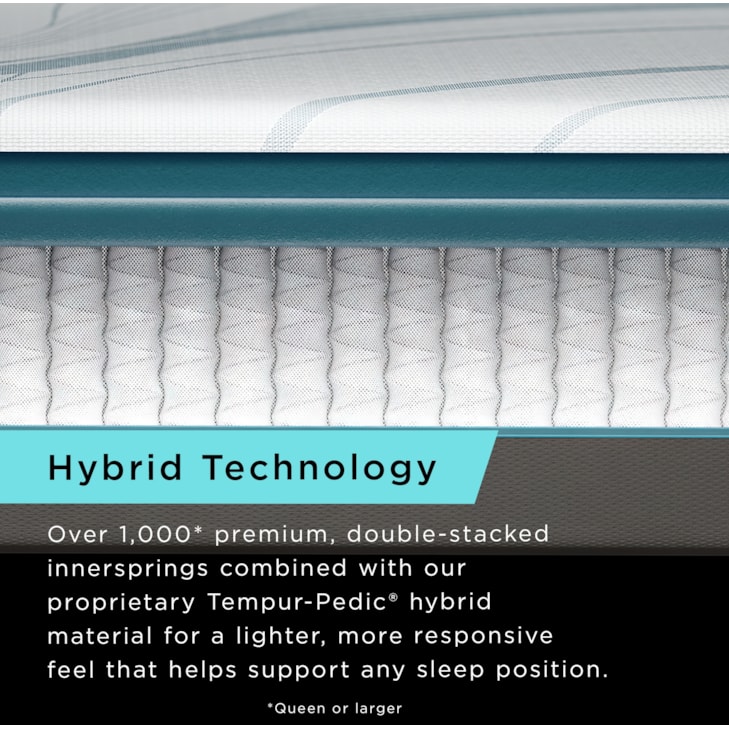 Tempur-Pedic® TEMPUR-Adapt® 2.0 Medium Hybrid TEMPUR-Adapt® Medium Hybrid Double