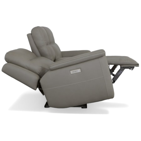 Power Reclining Console Loveseat