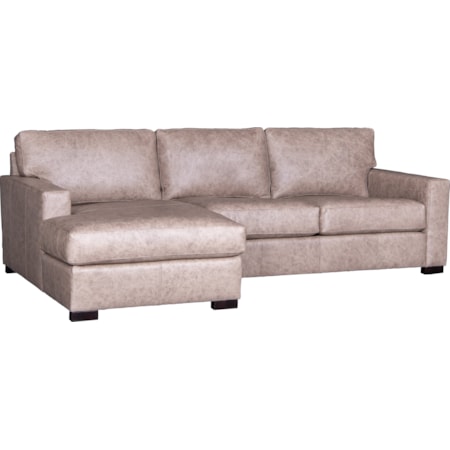 Leather Chaise Sofa