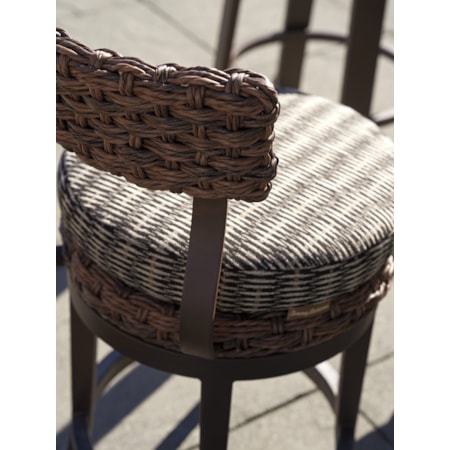 Outdoor Swivel Barstool