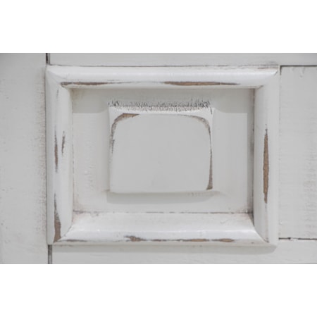 Dresser and Mirror Set