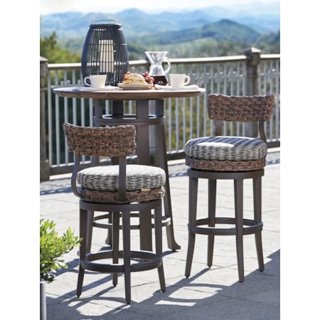 Outdoor Swivel Barstool