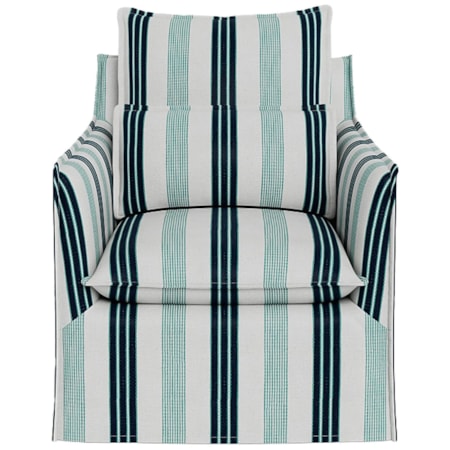 Siesta Key Outdoor Swivel Chair