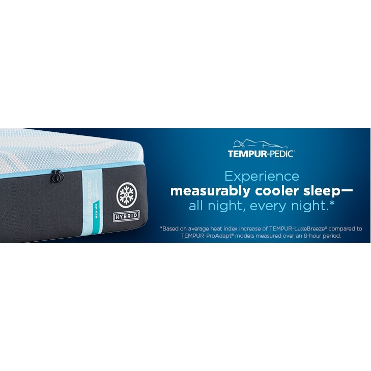 Tempur-Pedic® Tempur-ProBreeze® 2.0 Medium Hybrid Tempur-ProBreeze® Medium Hybrid Twin XL