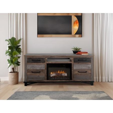 Electric Fireplace Console