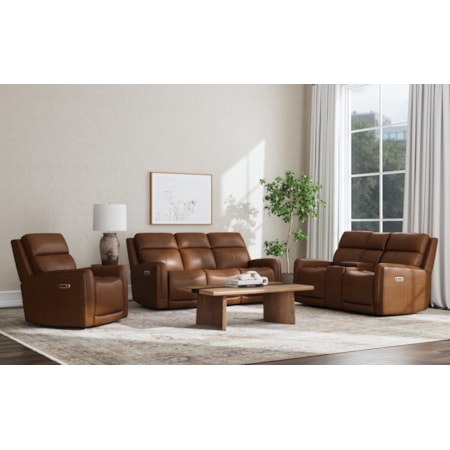 Gliding Power Reclining Sofa