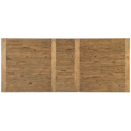 Trestle Dining Table with Table Leaves