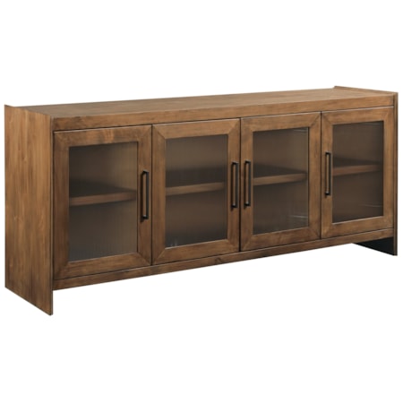 8-Door TV Console