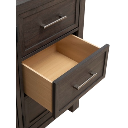 Dresser and Mirror Set