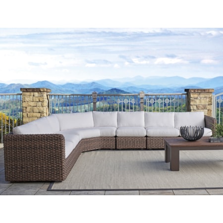 6-Seat Outdoor Sectional Sofa