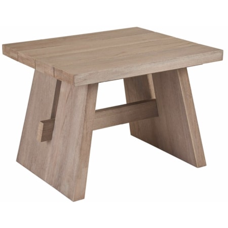 Outdoor Rectangle End Table