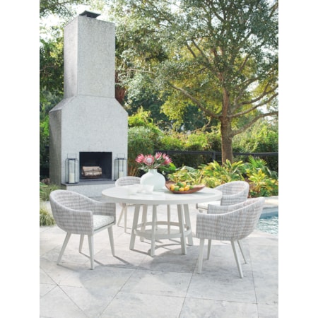 5-Piece Outdoor Coastal Dining Set