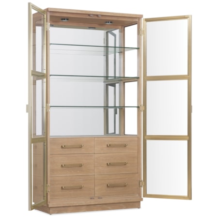 6-Drawer Display Cabinet