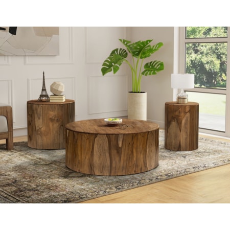 Round Chairside Table