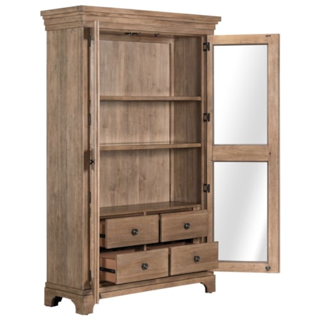 2-Door Display Cabinet