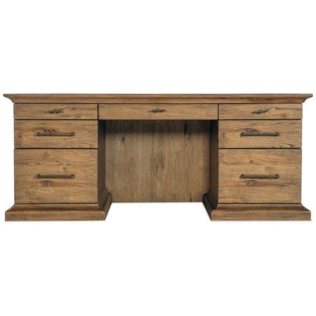 7-Drawer Executive Desk