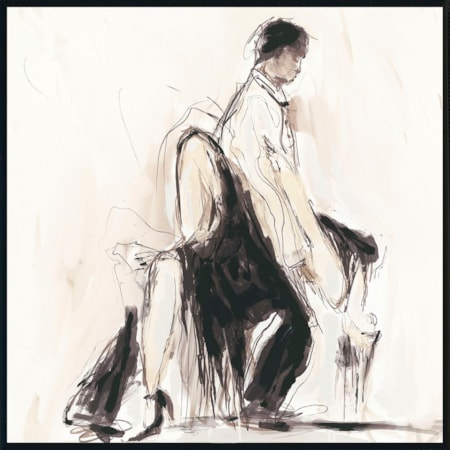 Dancers Painting 36x36