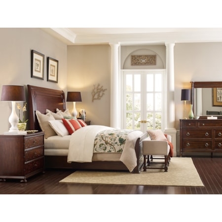 Queen Sleigh Bed